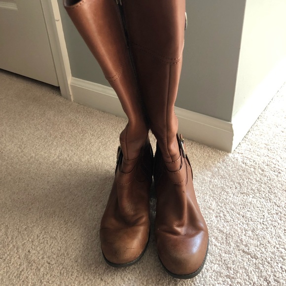 ✨HOST PICK✨ Brown leather riding boots - Picture 4 of 5